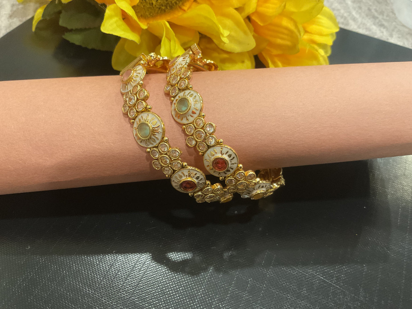 Rajwadi GOLD KADA collection