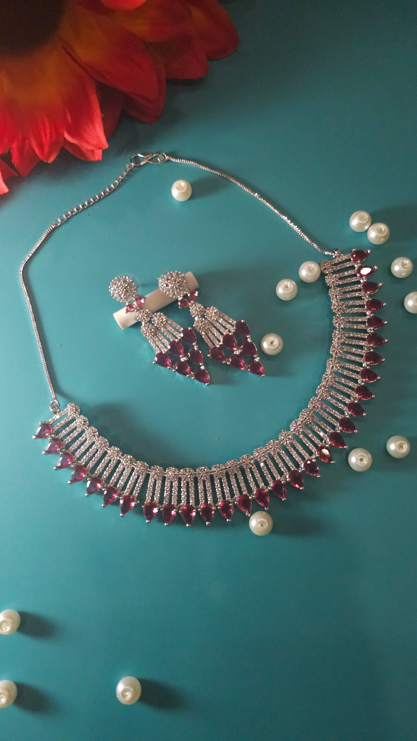 American Diamond Necklace