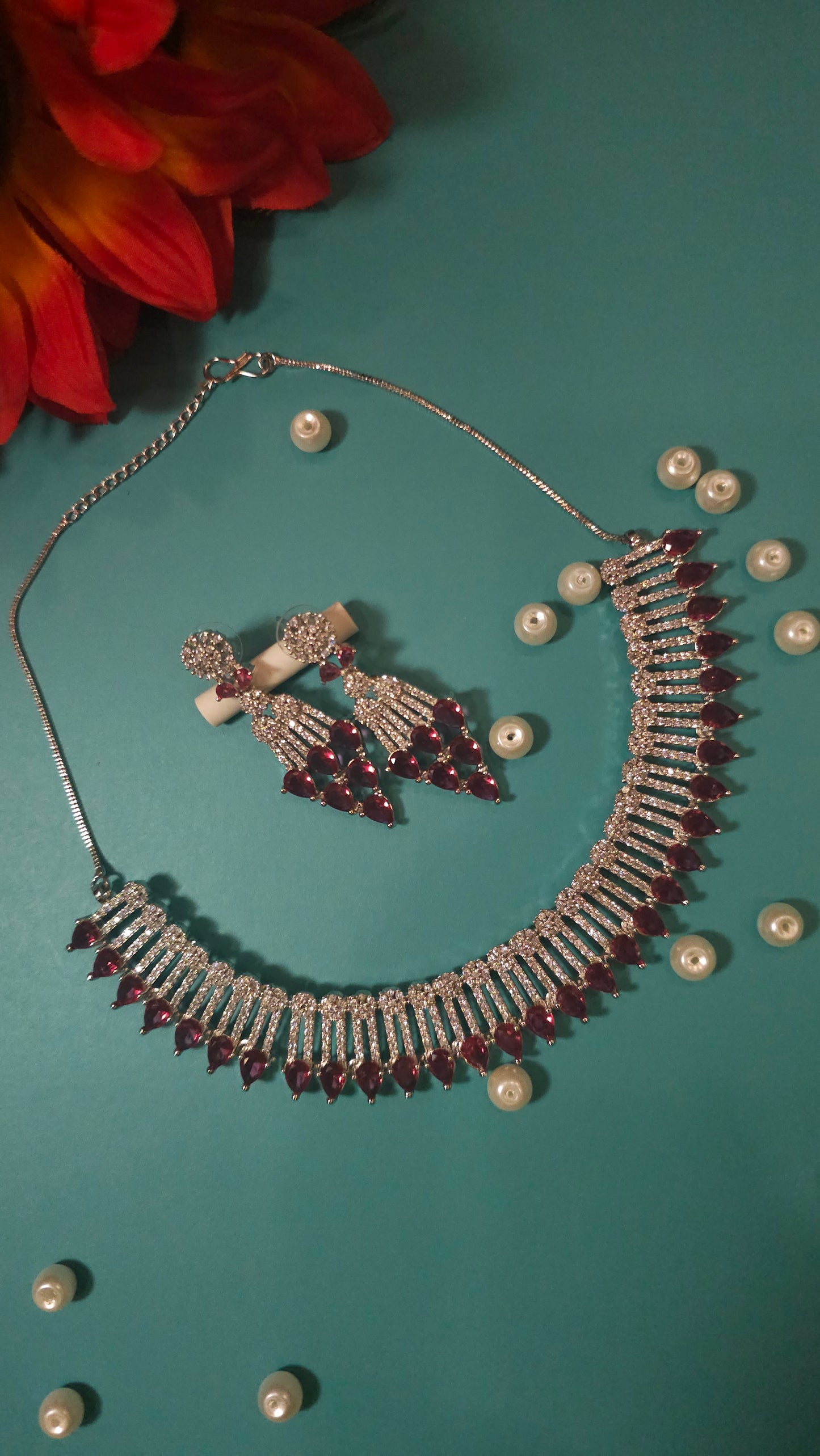 American Diamond Necklace