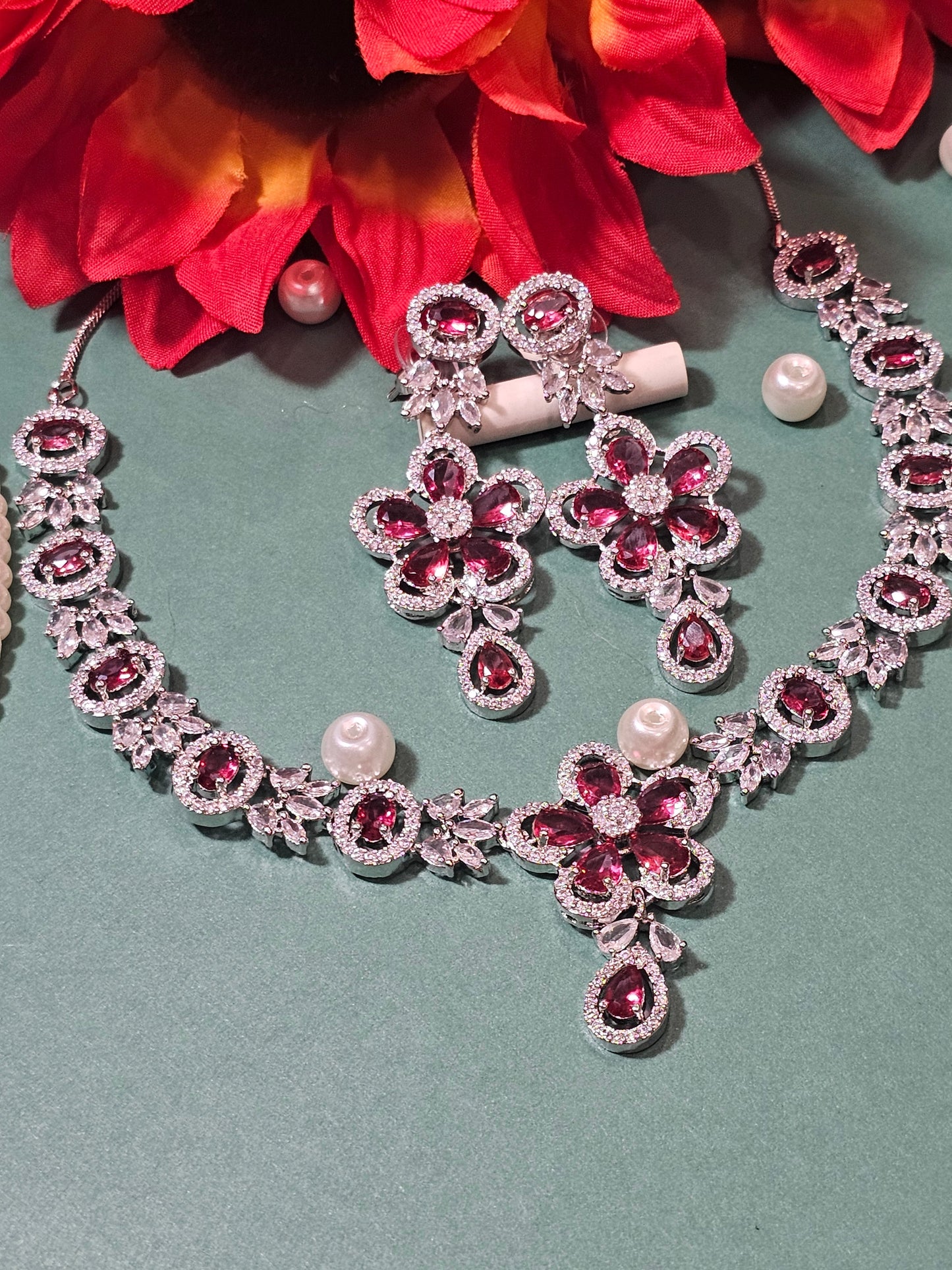 American Diamond Necklace