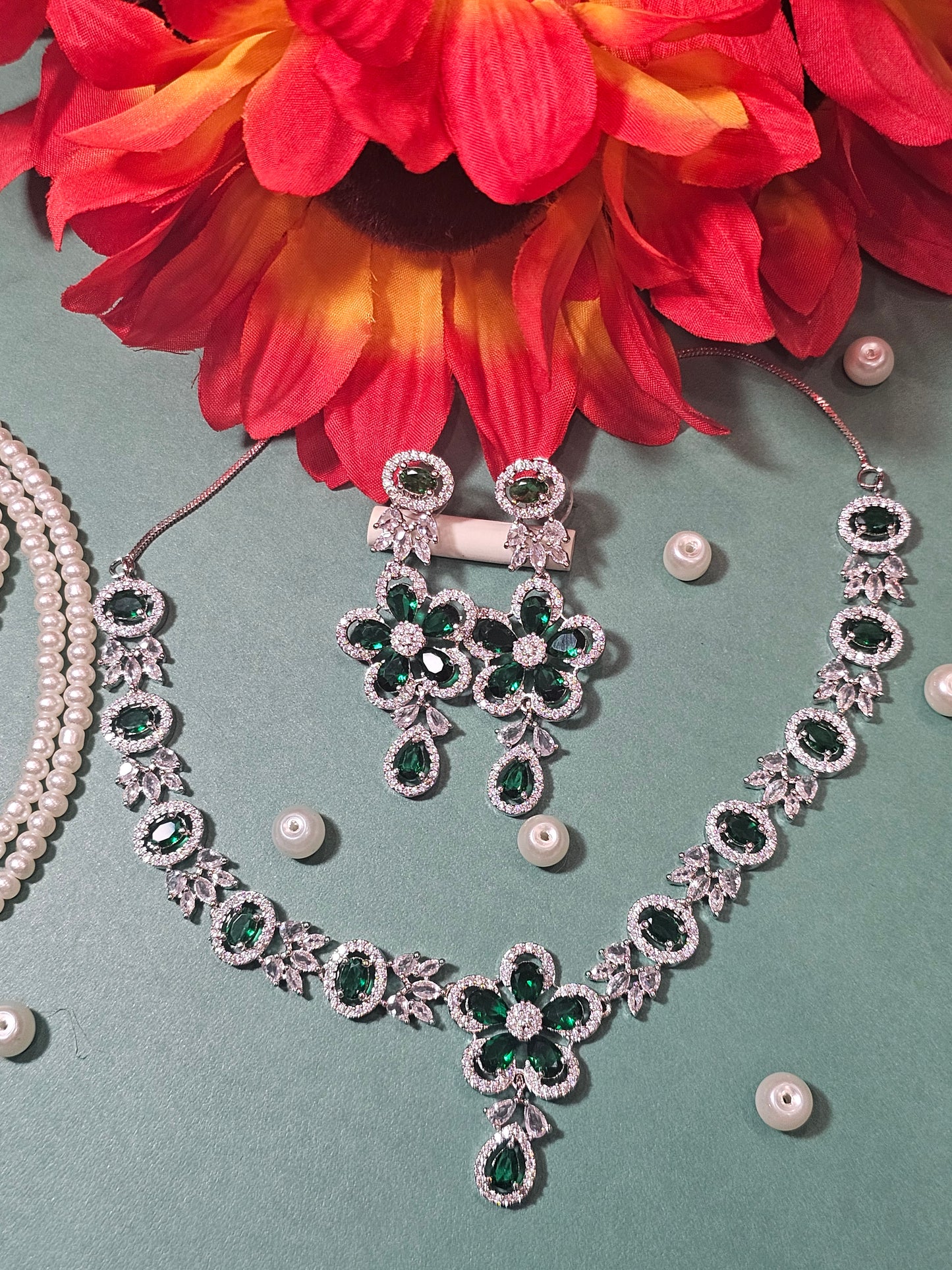 American Diamond Necklace1