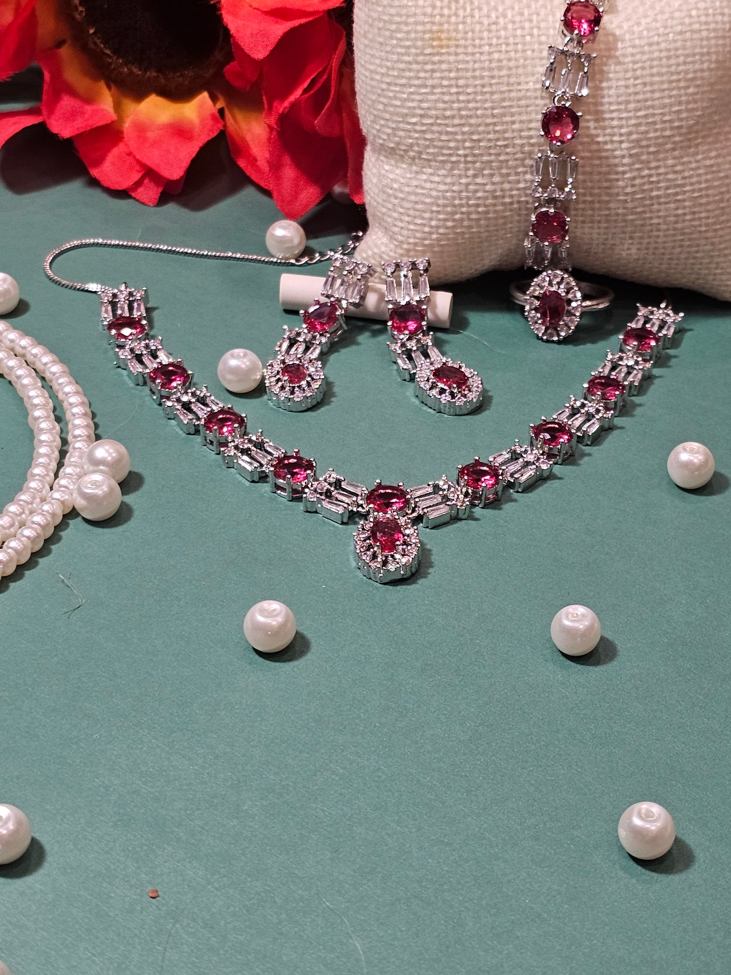 American Diamond Necklace