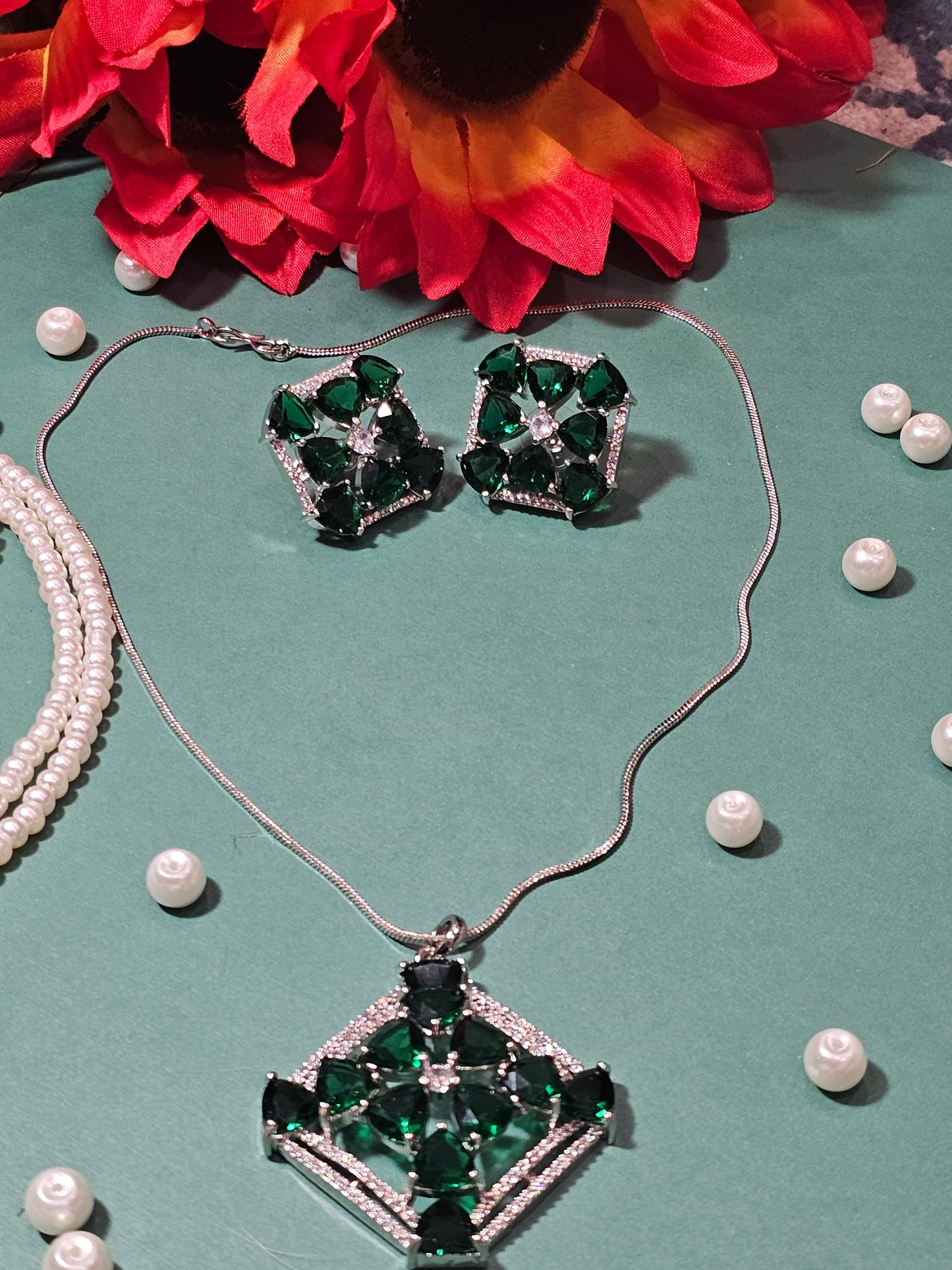 American Diamond Necklace