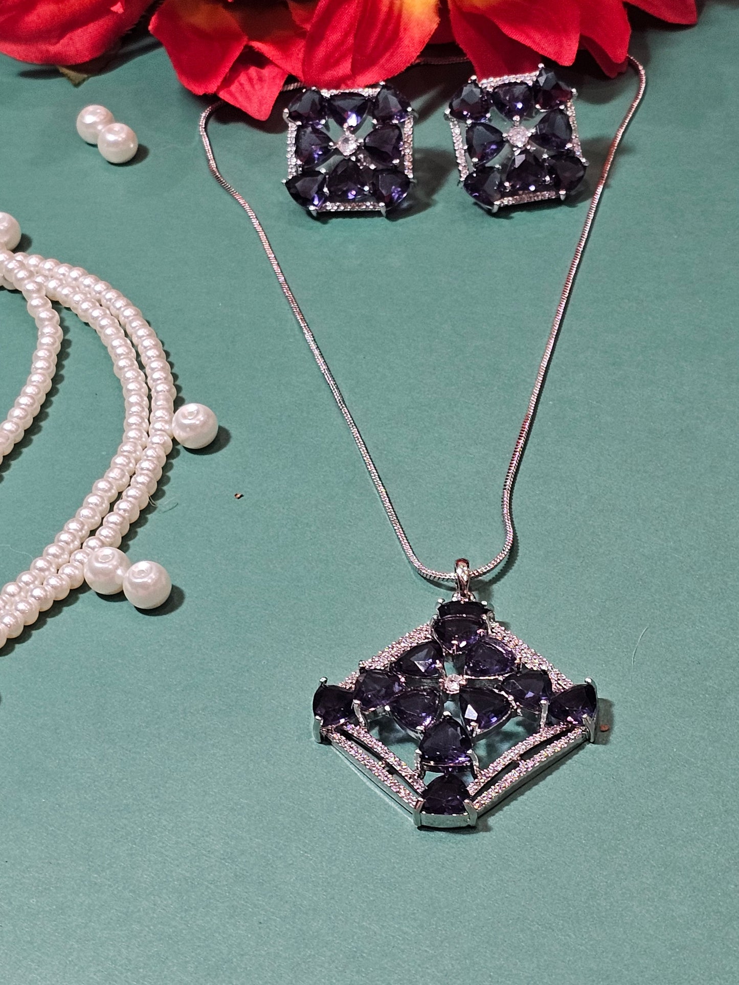 American Diamond Necklace