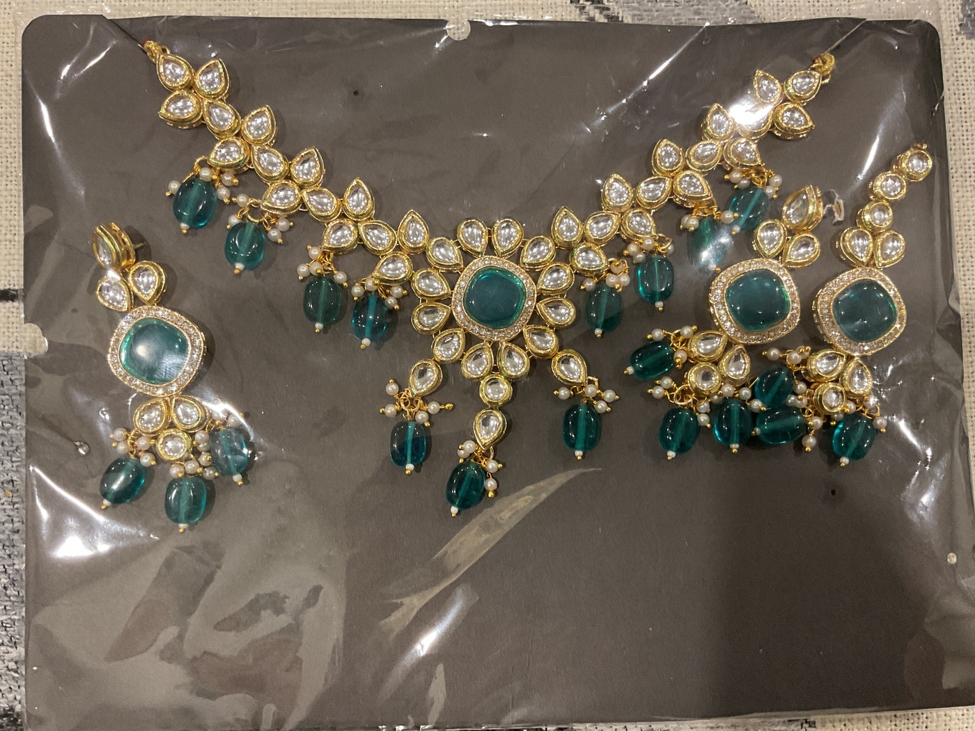 Kundan Necklace Set – Design 03