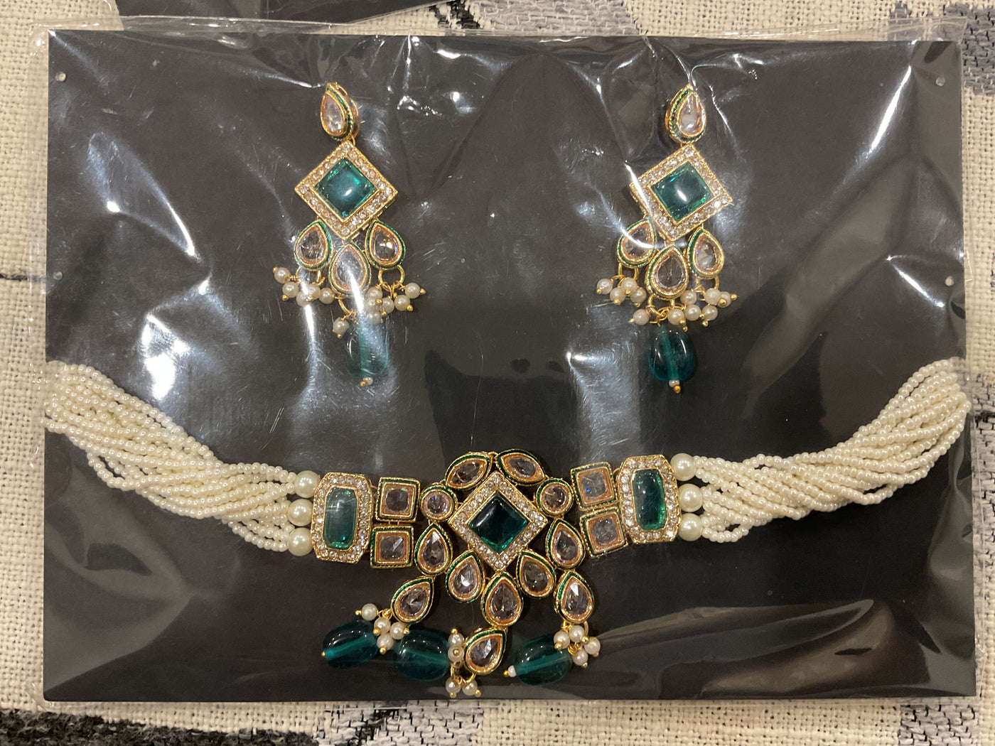 Kundan Necklace Set – Design 01