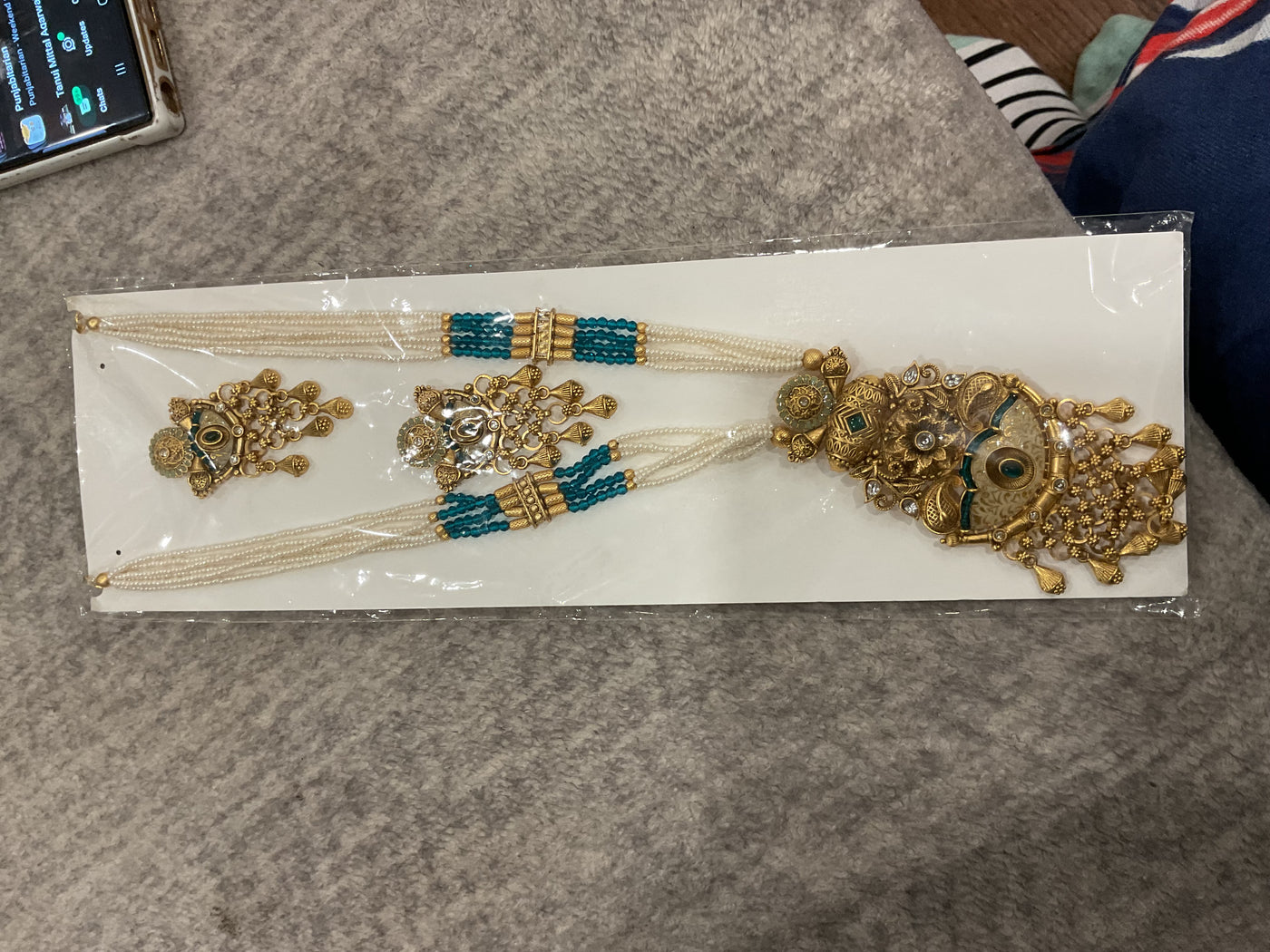 Kundan Necklace Set – Design 04