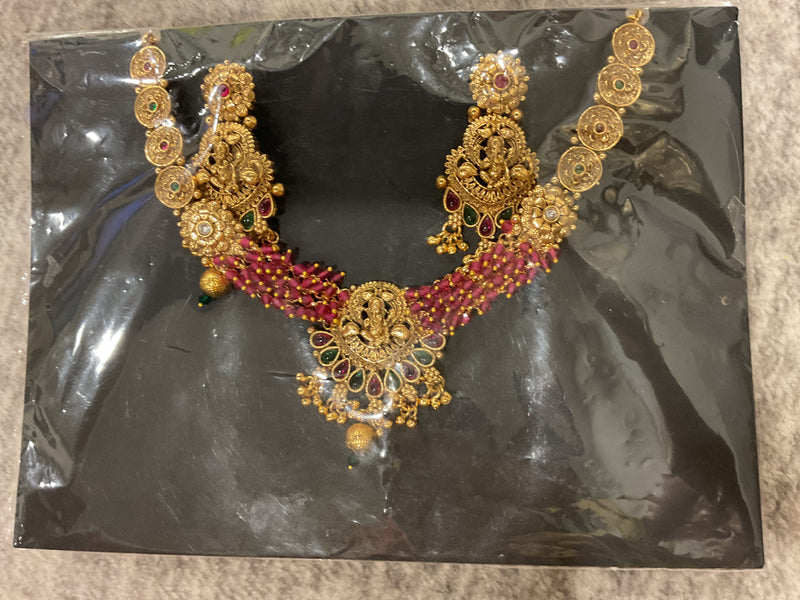 Kundan Necklace Set – Design 05