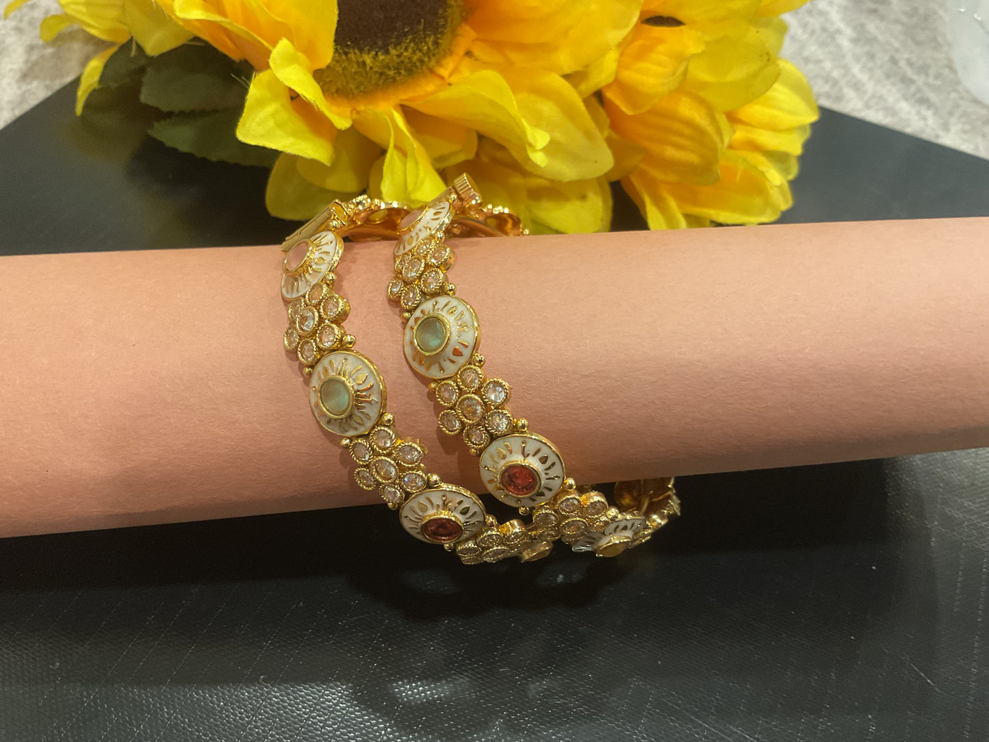 Rajwadi GOLD KADA collection