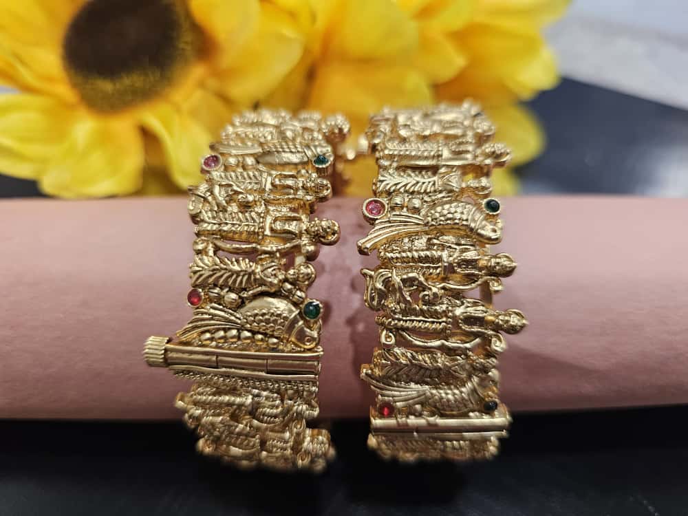 Rajwadi GOLD KADA collection