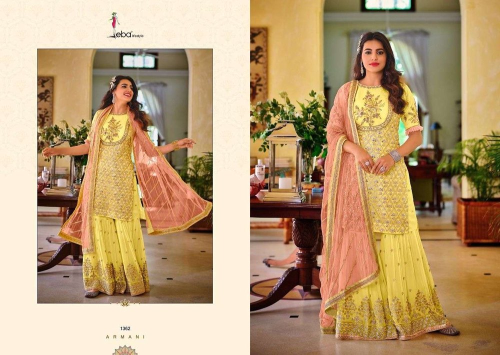 Armani salwar kameexz sharara suit