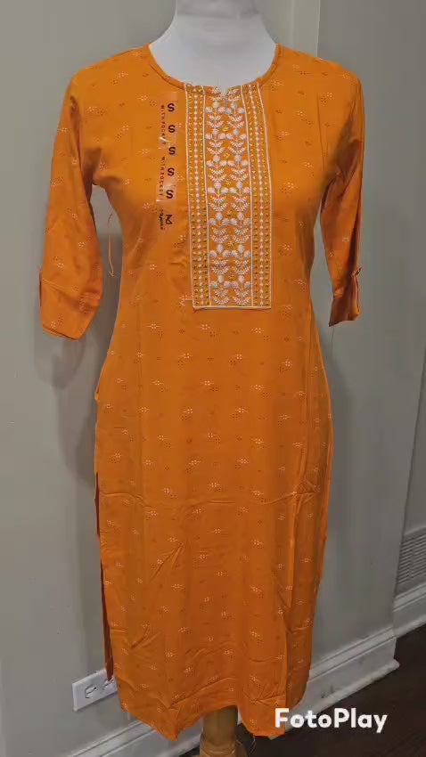 Haldi Golden Pocket Miyank Kurti