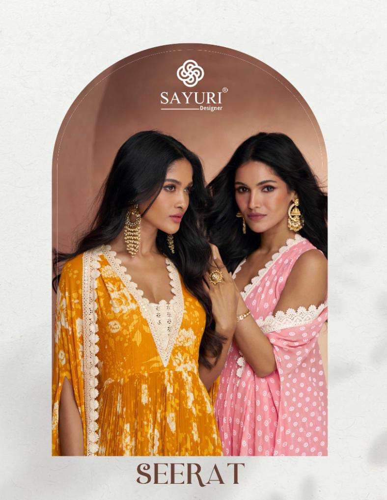 Sayuri Seerat desighner Suit(c) free size XL