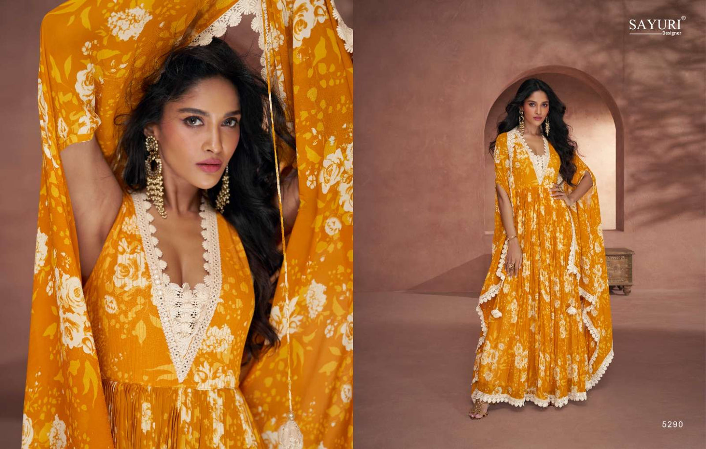 Sayuri Seerat desighner Suit(c) free size XL