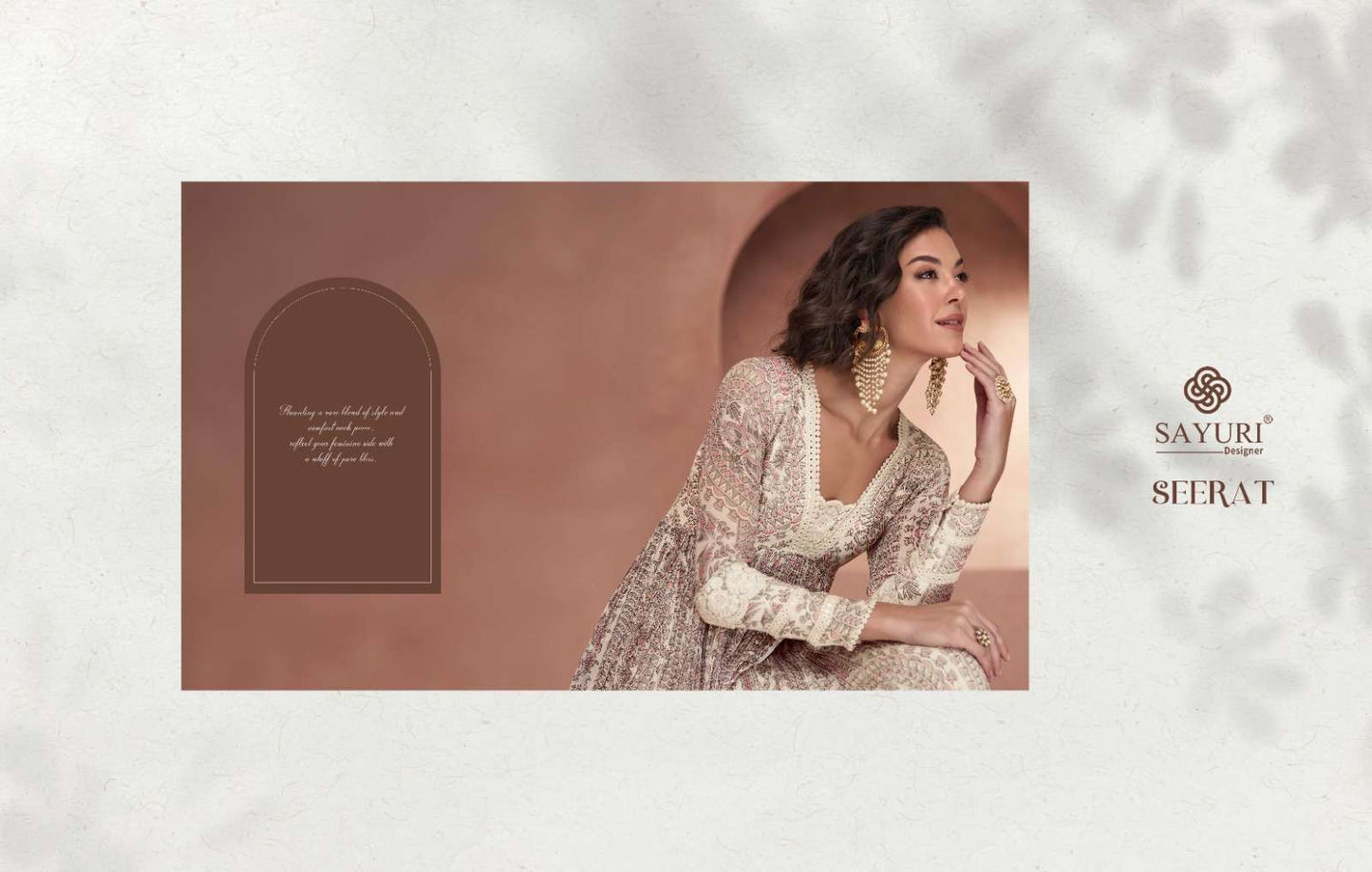 Sayuri Seerat desighner Suit(c) free size XL